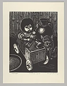 Indian Girl by Fritz Eichenberg|WPA