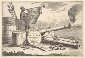 Instruments of Naval Combat, A Sailor Sounding the Trumpet