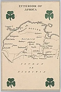 Interior of Africa, from "Court Game of Geography"