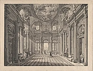Interior of the Palazzo Spinola, Genoa