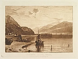 Inverary Pier, Loch Fyne, Morning (Liber Studiorum, part VII, plate 35) by Joseph Mallord William Turner