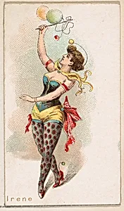 Irene, from the Ballet Queens series (N182) issued by Wm. S. Kimball & Co. by William S. Kimball & Company