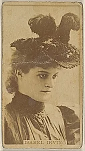 Isabel Irving, from the Actors and Actresses series (N45, Type 8) for Virginia Brights Cigarettes by Allen & Ginter