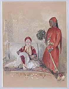 Iskander Bey and His Servant