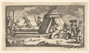 Issued Barley Instead of Wheat [first version] (John Beaver, Roman Military Punishments, 1725)