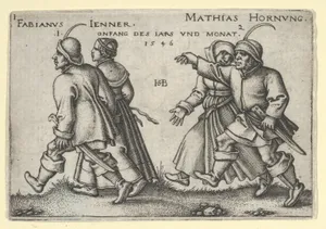 January and February from "The Peasants' Feast" or "The Twelve Months"