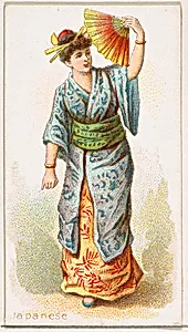 Japanese Dancer, from the Dancing Women series (N186) issued by Wm. S. Kimball & Co. by William S. Kimball & Company