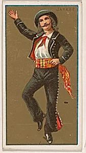 Jarabe, from National Dances (N225, Type 1) issued by Kinney Bros. by Kinney Brothers Tobacco Company