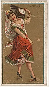 Jarabe, from National Dances (N225, Type 1) issued by Kinney Bros. by Kinney Brothers Tobacco Company