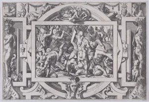 Jason Throws a Rock at the Giants (Cette moisson va son semeur chercher a fer tranchant...), from "Jason and the Golden Fleece"