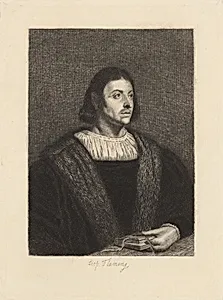 Jean Boccace, frontispiece from "The Decameron"