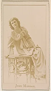 Jean Mawson, from the Actresses series (N245) issued by Kinney Brothers to promote Sweet Caporal Cigarettes by Kinney Brothers Tobacco Company