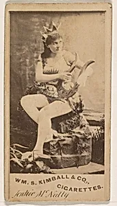 Jennie McNulty, from the Actresses series (N203) issued by Wm. S. Kimball & Co. by William S. Kimball & Company