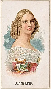 Jenny Lind, from Leaders series (N222) issued by Kinney Bros. by Kinney Brothers Tobacco Company