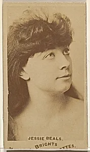 Jessie Beals, from the Actors and Actresses series (N45, Type 1) for Virginia Brights Cigarettes by Allen & Ginter