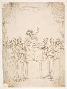 Jesus Disputing with the Doctors in the Temple (Luke 2:46-47)
