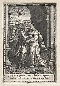 Joachim and Anne Meeting at the Golden Gate