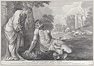 Job rebuked by his wife