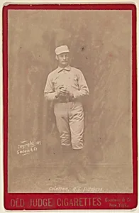 John Coleman, Right Field, Pittsburgh, from the series Old Judge Cigarettes by Goodwin & Company