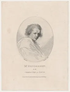 John Henderson, in the Character of Iago (Shakespeare's "Othello")