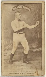 John L. Sullivan, from the Celebrities and Prizefighters series (N174) for Old Judge Cigarettes