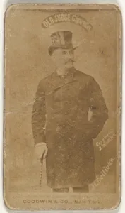 John L. Sullivan, from the Celebrities and Prizefighters series (N174) for Old Judge Cigarettes