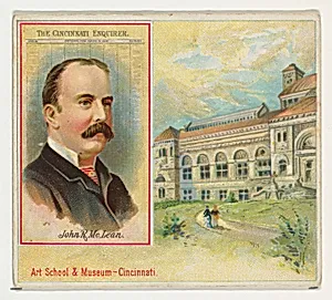 John R. McLean, The Cincinnati Enquirer, from the American Editors series (N35) for Allen & Ginter Cigarettes by Allen & Ginter
