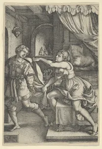 Joseph and Potiphar's Wife, from "The Story of Joseph"