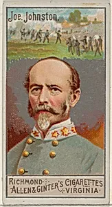 Joseph Eggleston Johnston, from the Great Generals series (N15) for Allen & Ginter Cigarettes Brands by Allen & Ginter|George S. Harris & Sons