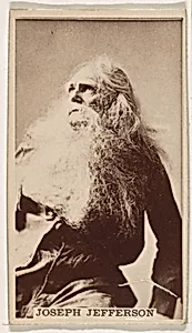 Joseph Jefferson, from the Actresses series (N245) issued by Kinney Brothers to promote Sweet Caporal Cigarettes by Kinney Brothers Tobacco Company