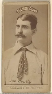 Joseph P. "Joe" Crotty, from the Old Judge series (N172) for Old Judge Cigarettes