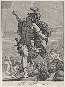 Joshua bidding the sun to stand still by Carlo Maratti|Hieronymus Ferroni