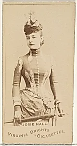 Josie Hall, from the Actors and Actresses series (N45, Type 1) for Virginia Brights Cigarettes by Allen & Ginter