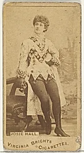 Josie Hall, from the Actors and Actresses series (N45, Type 1) for Virginia Brights Cigarettes by Allen & Ginter
