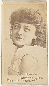 Josie Hall, from the Actors and Actresses series (N45, Type 1) for Virginia Brights Cigarettes by Allen & Ginter