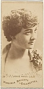 Josie Hall, from the Actors and Actresses series (N45, Type 1) for Virginia Brights Cigarettes by Allen & Ginter