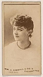 Josie Hall, from the Actresses series (N203) issued by Wm. S. Kimball & Co. by William S. Kimball & Company
