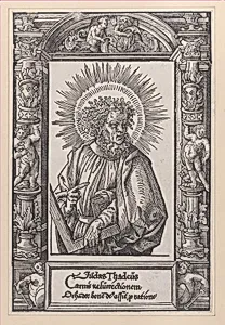 Judas Thaddaeus, from Christ and the Apostles
