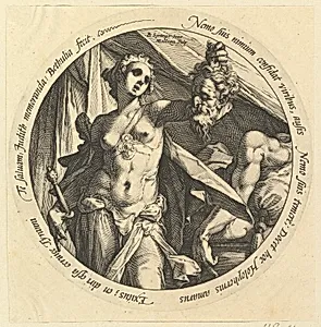 Judith with the Head of Holofernes by Hendrick Goltzius