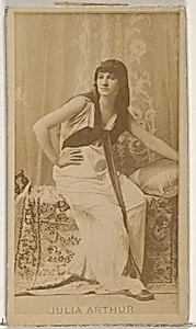 Julia Arthur, from the Actors and Actresses series (N45, Type 8) for Virginia Brights Cigarettes by Allen & Ginter