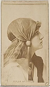 Julia Arthur, from the Actors and Actresses series (N45, Type 8) for Virginia Brights Cigarettes by Allen & Ginter