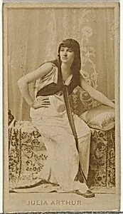 Julia Arthur, from the Actors and Actresses series (N145-8) issued by Duke Sons & Co. to promote Duke Cigarettes by W. Duke, Sons & Co.|American Tobacco Company