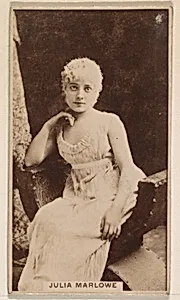 Julia Marlow, from the Actresses series (N245) issued by Kinney Brothers to promote Sweet Caporal Cigarettes by Kinney Brothers Tobacco Company