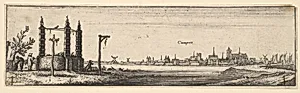 Kampen by Wenceslaus Hollar