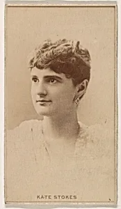 Kate Stokes, from the Actresses series (N245) issued by Kinney Brothers to promote Sweet Caporal Cigarettes by Kinney Brothers Tobacco Company