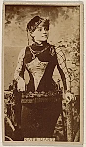 Kate Uart, from the Actresses series (N245) issued by Kinney Brothers to promote Sweet Caporal Cigarettes by Kinney Brothers Tobacco Company