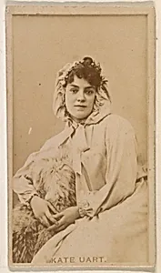 Kate Uart, from the Actresses series (N245) issued by Kinney Brothers to promote Sweet Caporal Cigarettes by Kinney Brothers Tobacco Company