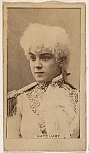 Kate Uart, from the Actresses series (N245) issued by Kinney Brothers to promote Sweet Caporal Cigarettes by Kinney Brothers Tobacco Company