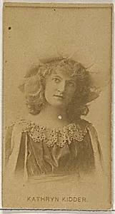 Kathryn Kidder, from the Actors and Actresses series (N45, Type 8) for Virginia Brights Cigarettes by Allen & Ginter