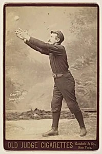Kelly, Right Field, Philadelphia, from the series Old Judge Cigarettes by Goodwin & Company